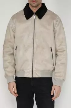 Куртка утепленная с меховым воротником John Richmond