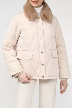 Куртка утепленная с меховым воротником SABRINA SCALA