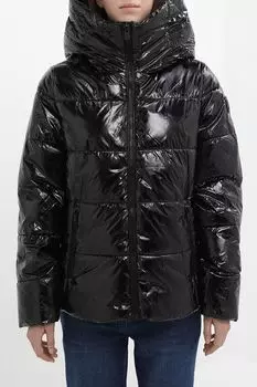 Куртка утепленная с объемным капюшоном Comma