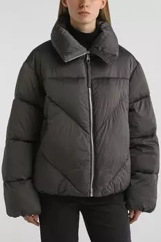 Куртка утепленная с объемным воротником BOSS