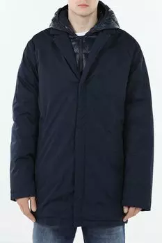 Куртка утепленная с отложным воротником и капюшоном Oulyss