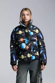 Куртка утепленная с принтом ESCUTE Young