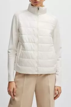 Куртка утепленная с воротником стойкой BOSS