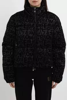 Куртка утепленная с воротником стойкой Ea7