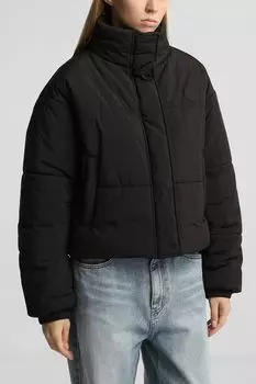 Куртка утепленная с воротником стойкой HUGO