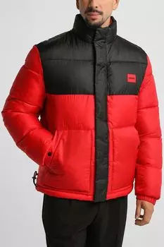 Куртка утепленная с воротником стойкой HUGO