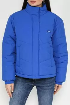 Куртка утепленная с воротником-стойкой HUGO BLUE