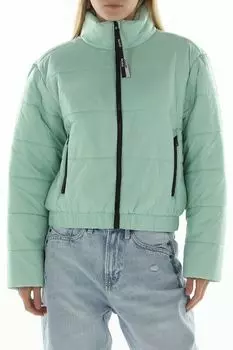 Куртка утепленная с воротником стойкой HUGO