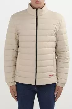 Куртка утепленная с воротником стойкой HUGO