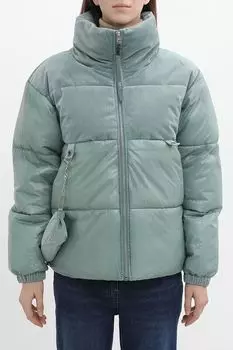 Куртка утепленная с воротником стойкой и сумочкой s.Oliver