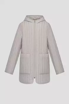 Куртка утепленная стеганая с капюшоном MADZERINI