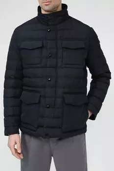 Куртка утепленная стеганая с высоким воротником DIGEL