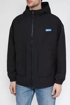 Куртка ветровка с капюшоном HUGO BLUE