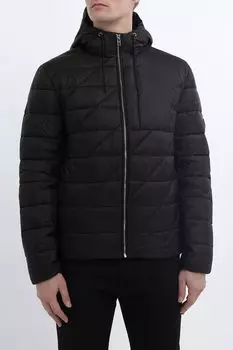 Куртка водоотталкивающая стеганая с капюшоном BOSS