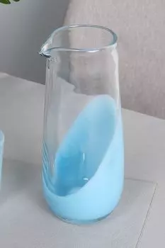 Кувшин стеклянный с принтом Azzurra COINCASA