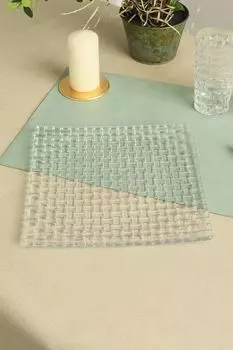 Квадратное блюдо Bossa Nova 28 см Nachtmann