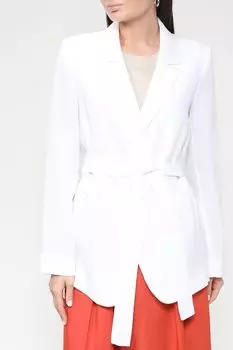 Льняной жакет на поясе Emme Marella