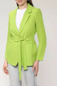 Льняной жакет на поясе Emme Marella