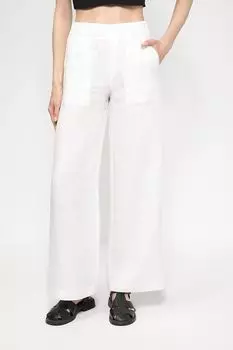 Льняные брюки широкого кроя SHADE