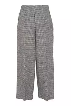 Льняные брюки в клетку WHISTLES
