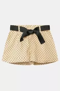 Льняные шорты в горох IDO