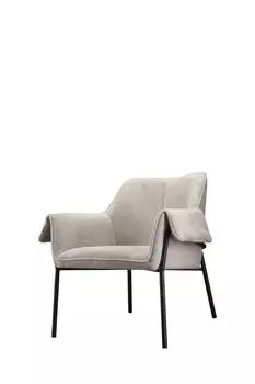 Лаунж-кресло из шенилла Aline Bergenson Bjorn