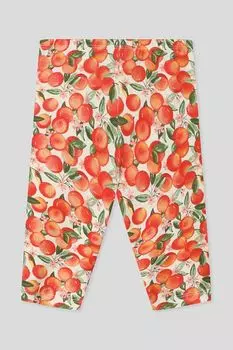 Легинсы хлопковые с цветочным принтом Mayoral