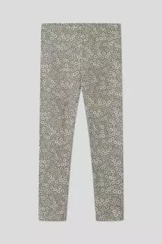 Легинсы хлопковые с принтом Benetton