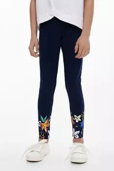 Легинсы хлопковые с принтом Desigual