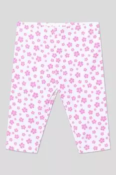 Легинсы хлопковые с принтом Fagottino