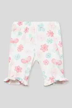 Легинсы хлопковые с принтом Fagottino