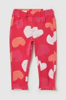 Легинсы хлопковые с принтом Fagottino