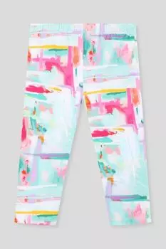 Легинсы хлопковые с принтом Mayoral