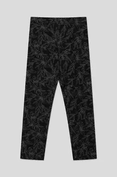 Легинсы хлопковые с принтом OVS