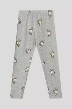 Легинсы хлопковые с принтом OVS