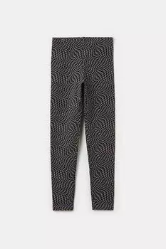 Легинсы хлопковые с принтом OVS