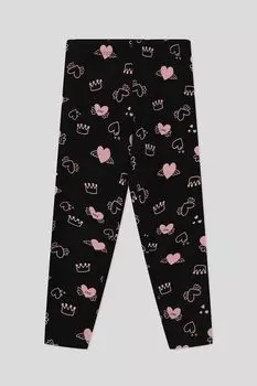 Легинсы хлопковые с принтом OVS