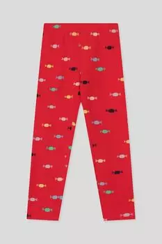 Легинсы хлопковые с принтом OVS