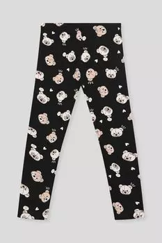 Легинсы хлопковые с принтом OVS