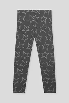 Легинсы хлопковые с принтом OVS