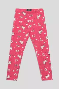 Легинсы хлопковые с принтом OVS