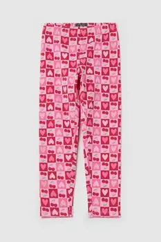 Легинсы хлопковые с принтом OVS