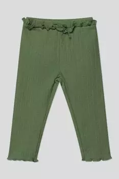 Легинсы хлопковые с рюшами Fagottino