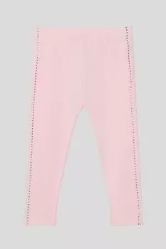 Легинсы хлопковые со стразами Fagottino