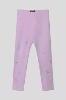 Легинсы хлопковые со стразами OVS