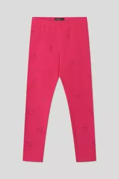 Легинсы хлопковые со стразами OVS