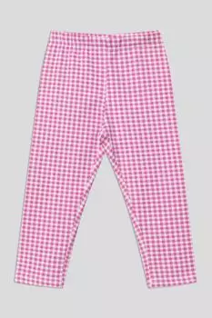 Легинсы хлопковые в мелкую клетку Fagottino