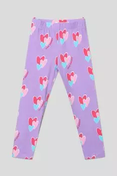 Легинсы хлопковый с принтом LOVE THERAPY