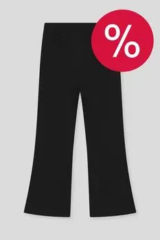 Легинсы клеш хлопковые на кулиске OVS