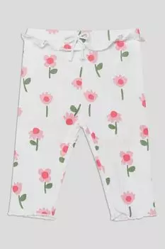 Легинсы на эластичном поясе с принтом Fagottino